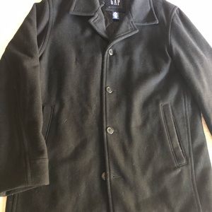 GAP Jackets & Coats - GAP black Peacoat. GAP Jackets & Coats - GAP black Peacoat.